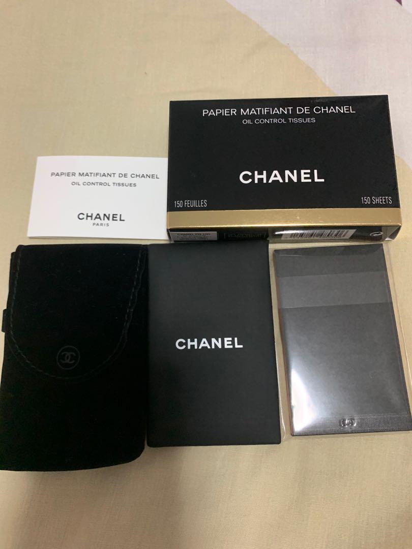 Review  Papier Matifiant de Chanel Oil Control Tissues & the