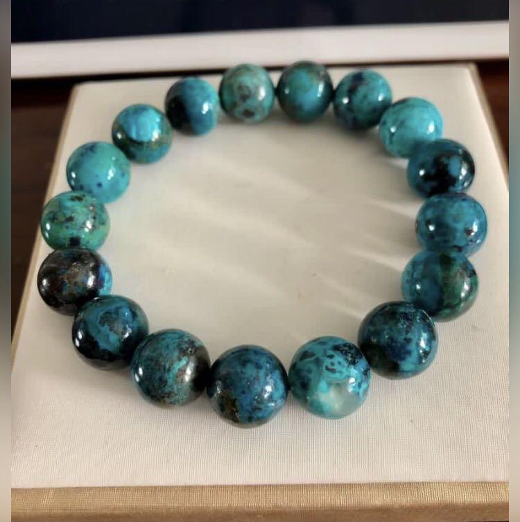 Chrysocolla beads bracelet sale