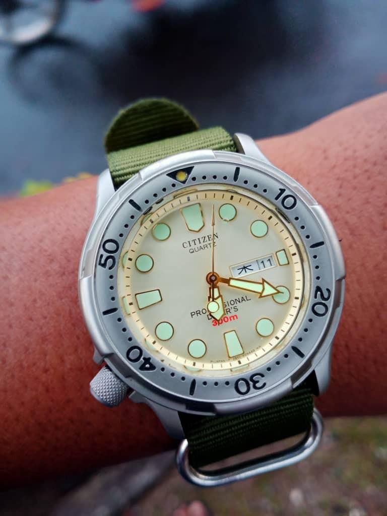 Citizen diver titanium not seiko