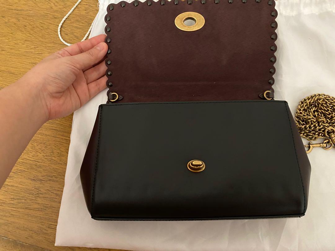 Coach alexa turnlock new arrivals clutch