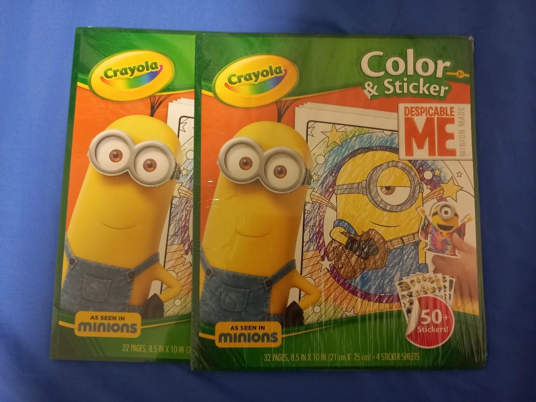 Sticker/Colouring/Activity/Packs/Kits/Design/Kids/Gift Despicable Me Minions 