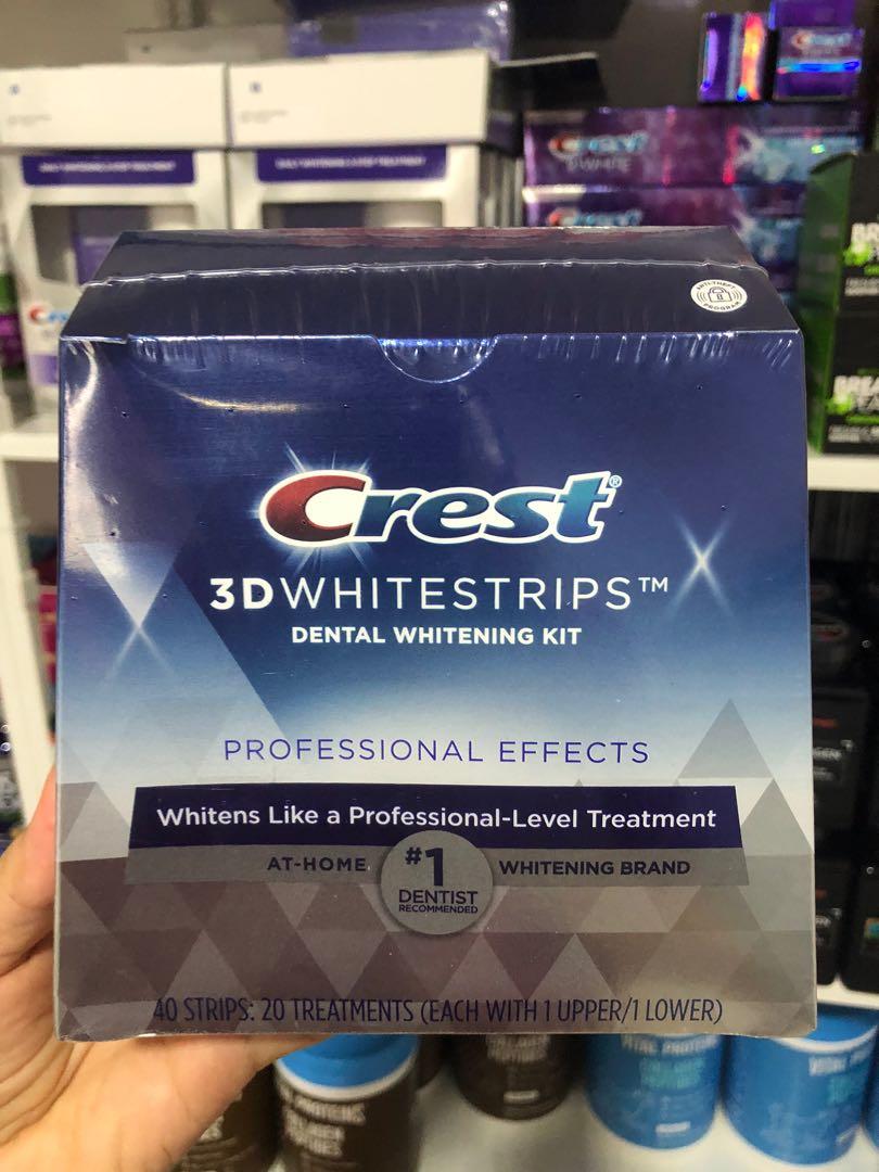 Crest 3D White Professional Effects Whitestrips (40 strips) 20