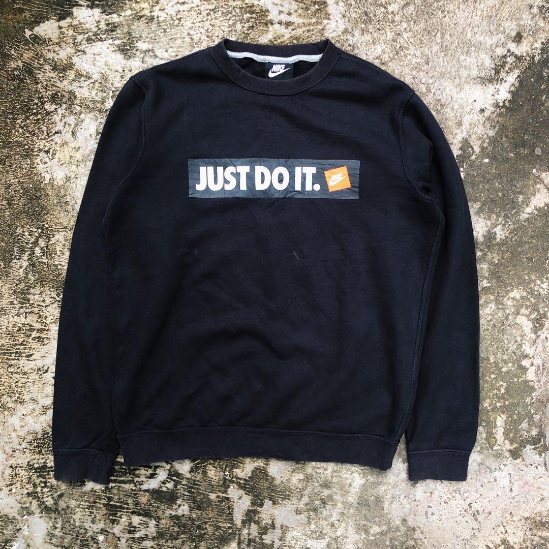 Nike just do it box logo sweatshirt deals