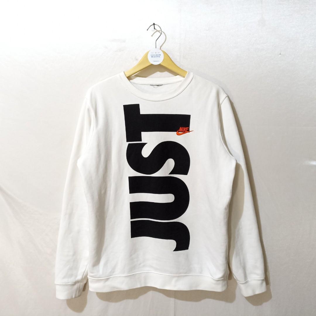 Just do it nike crewneck 2025
