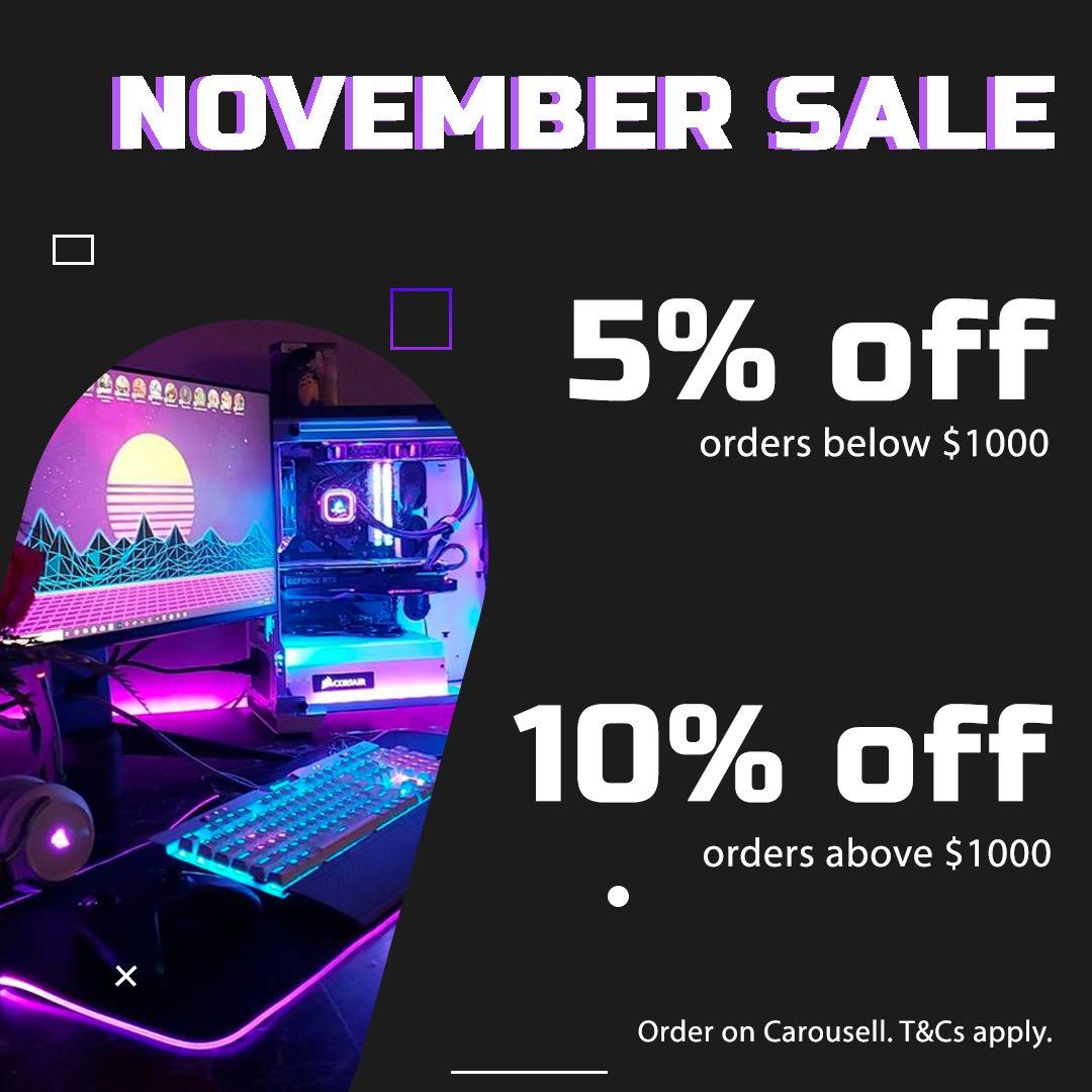 Custom pcs for sale!, Computers & Tech, Desktops on Carousell