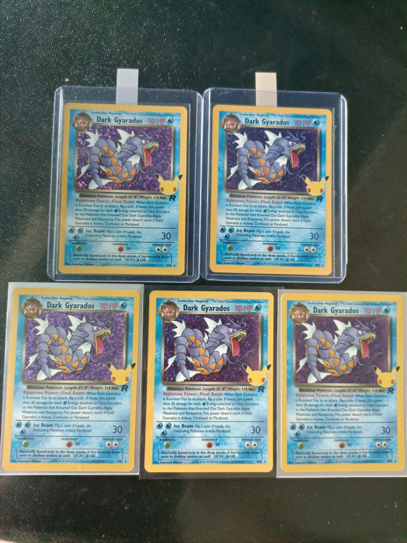 Dark Gyarados 8/82 Pokemon TCG Celebrations Classic Collection