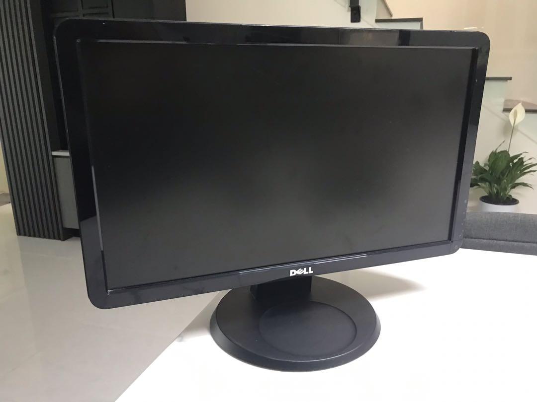 DELL S2009WB 20” LCD Monitor, Computers & Tech, Parts