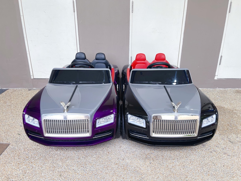 Electric ride on rolls royce store
