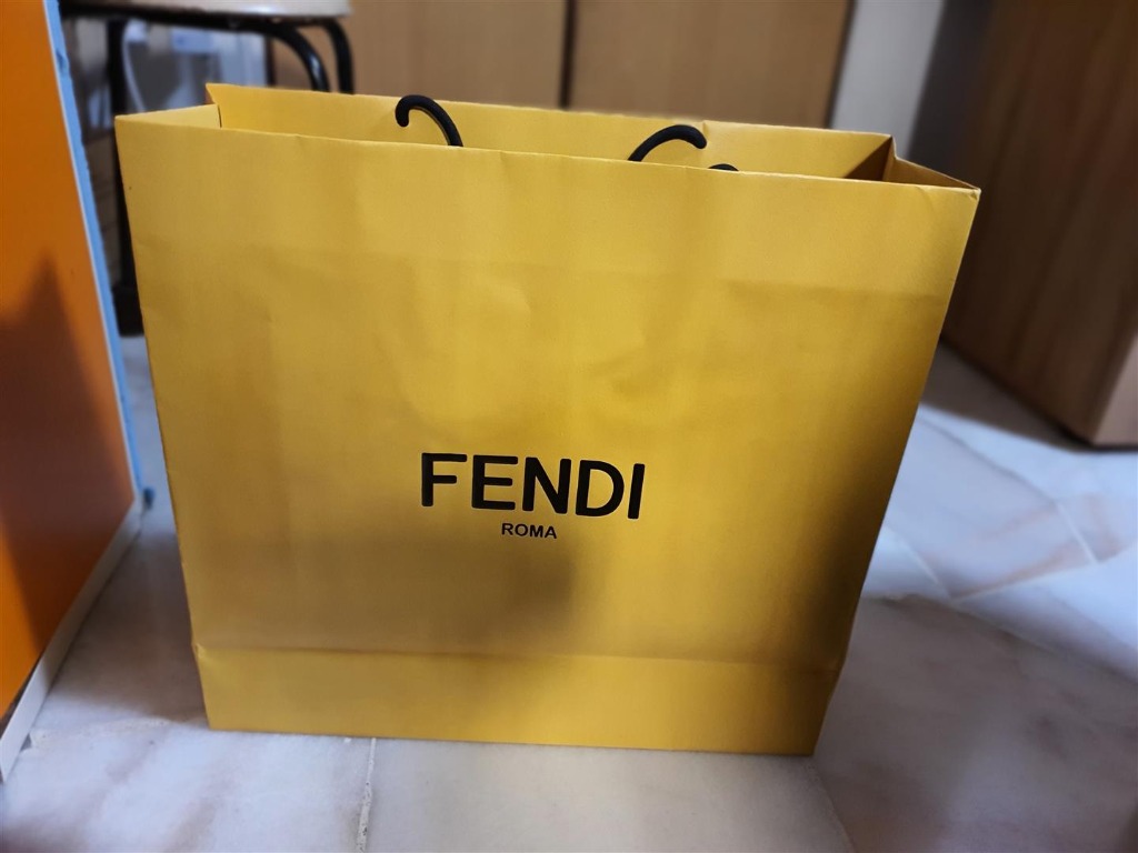 FENDI paper bag, Luxury, Accessories on Carousell