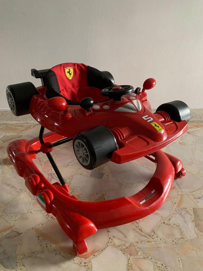 Ferrari Baby Walker, Babies & Kids, Infant Playtime on Carousell