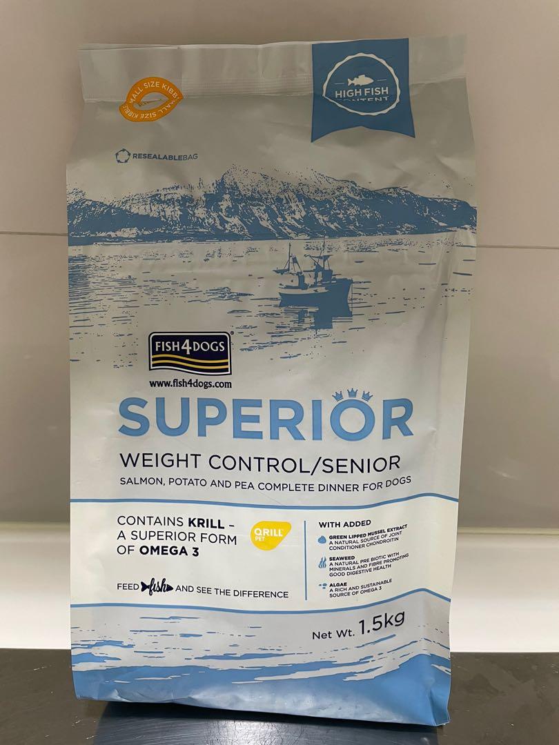 Fish4Dogs Superior Weight Control Senior Pet Supplies Pet Food on Carousell