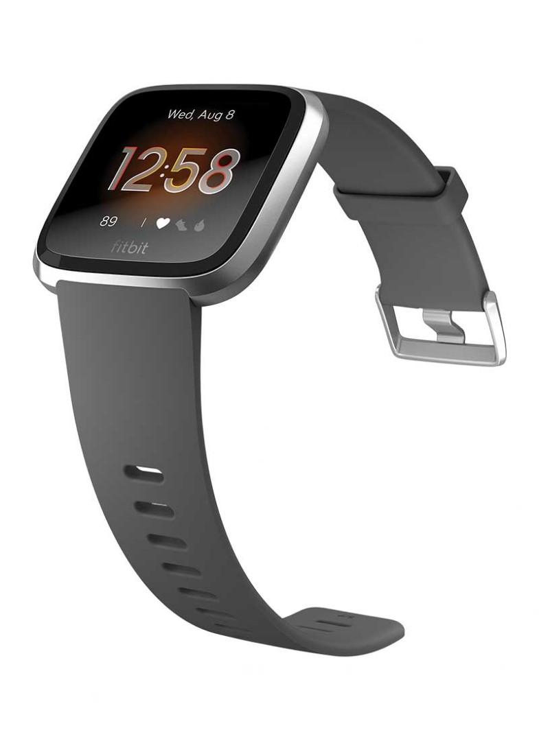 Fitbit Versa Lite Grey Mobile Phones Gadgets Wearables Smart Watches on Carousell