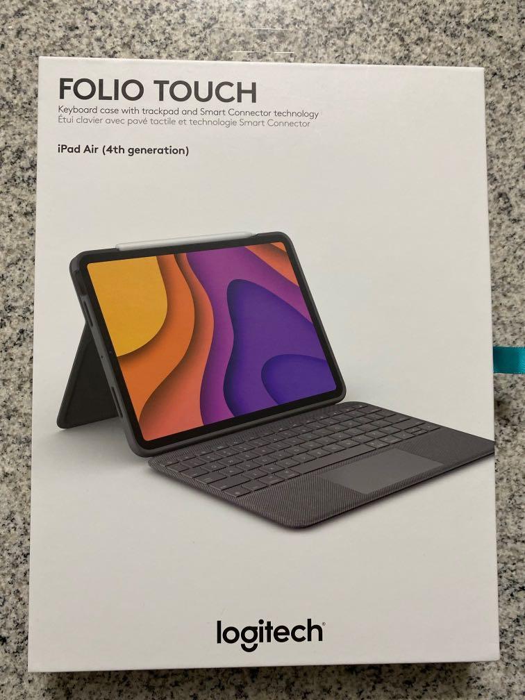 Logitech Folio Touch Keyboard Case (iPad Air 4th Generation), Computers