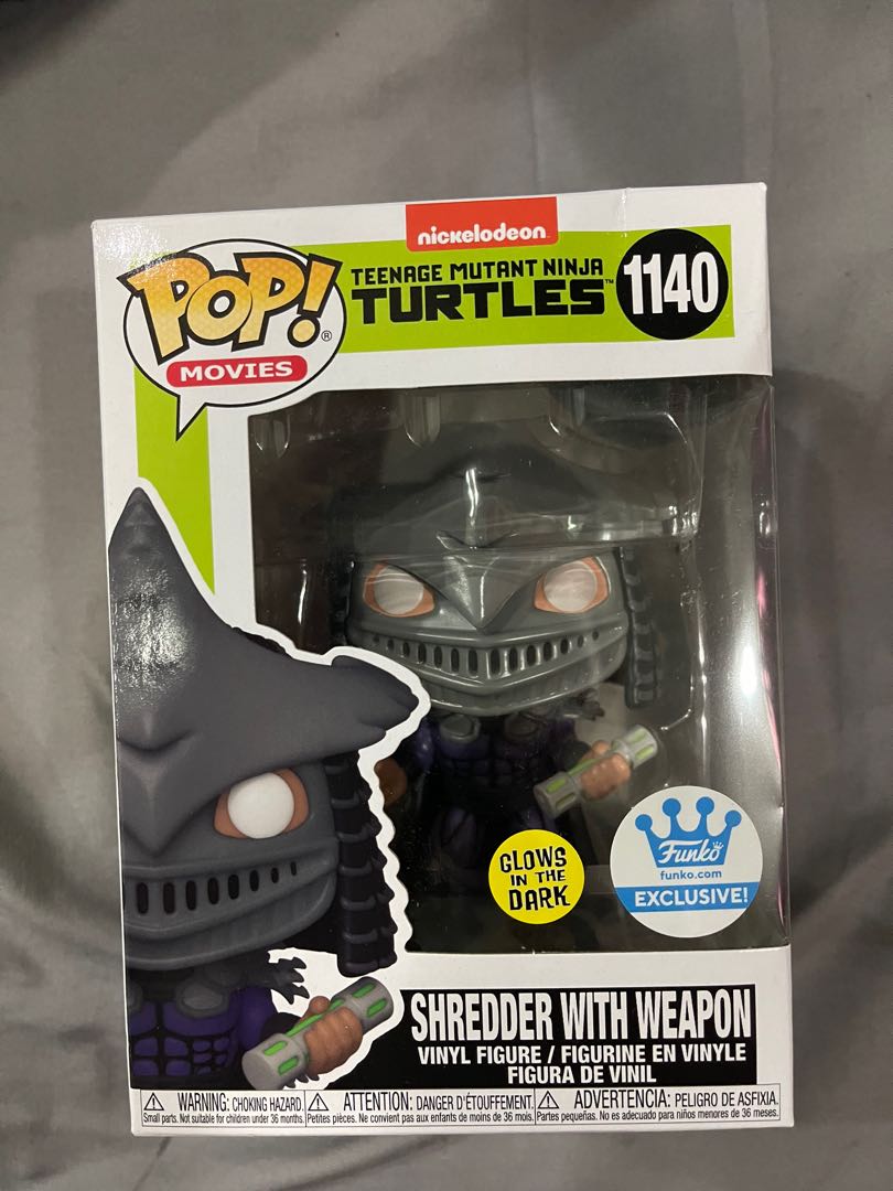 Funko Pop! Shredder with Weapon (Glow 
