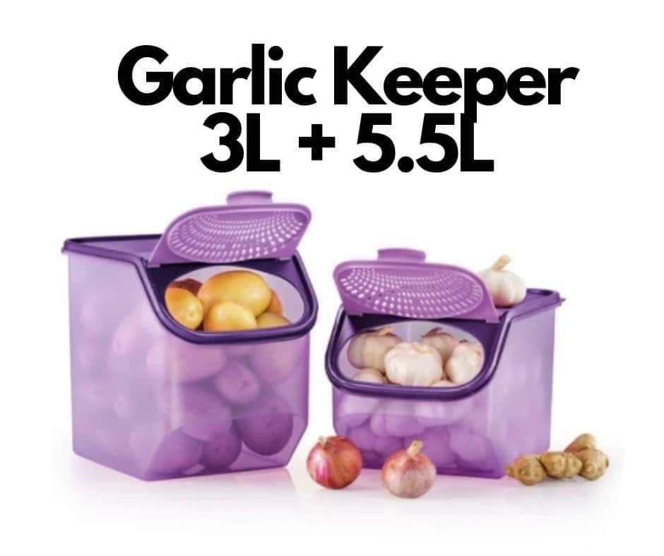 Garlic Keeper Tupperware Brands, Furniture & Home Living, Kitchenware