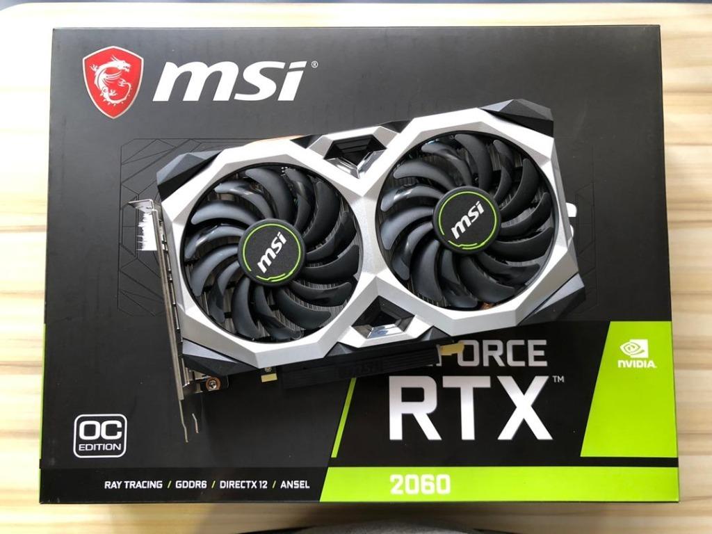 GEFORCE RTX 2060 VENTUS 6G OC Computers Tech Parts