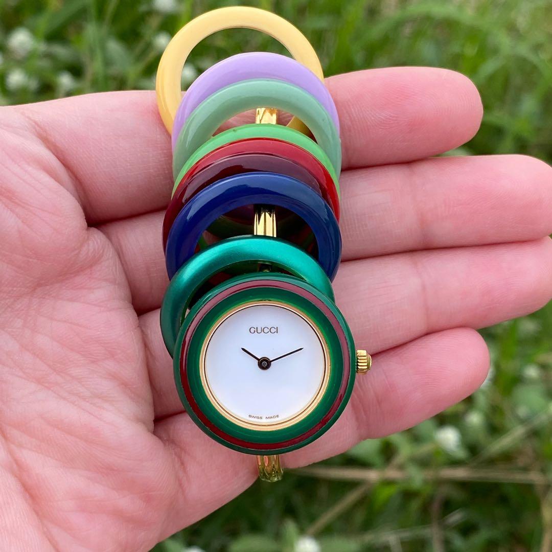 gucci changeable face watch