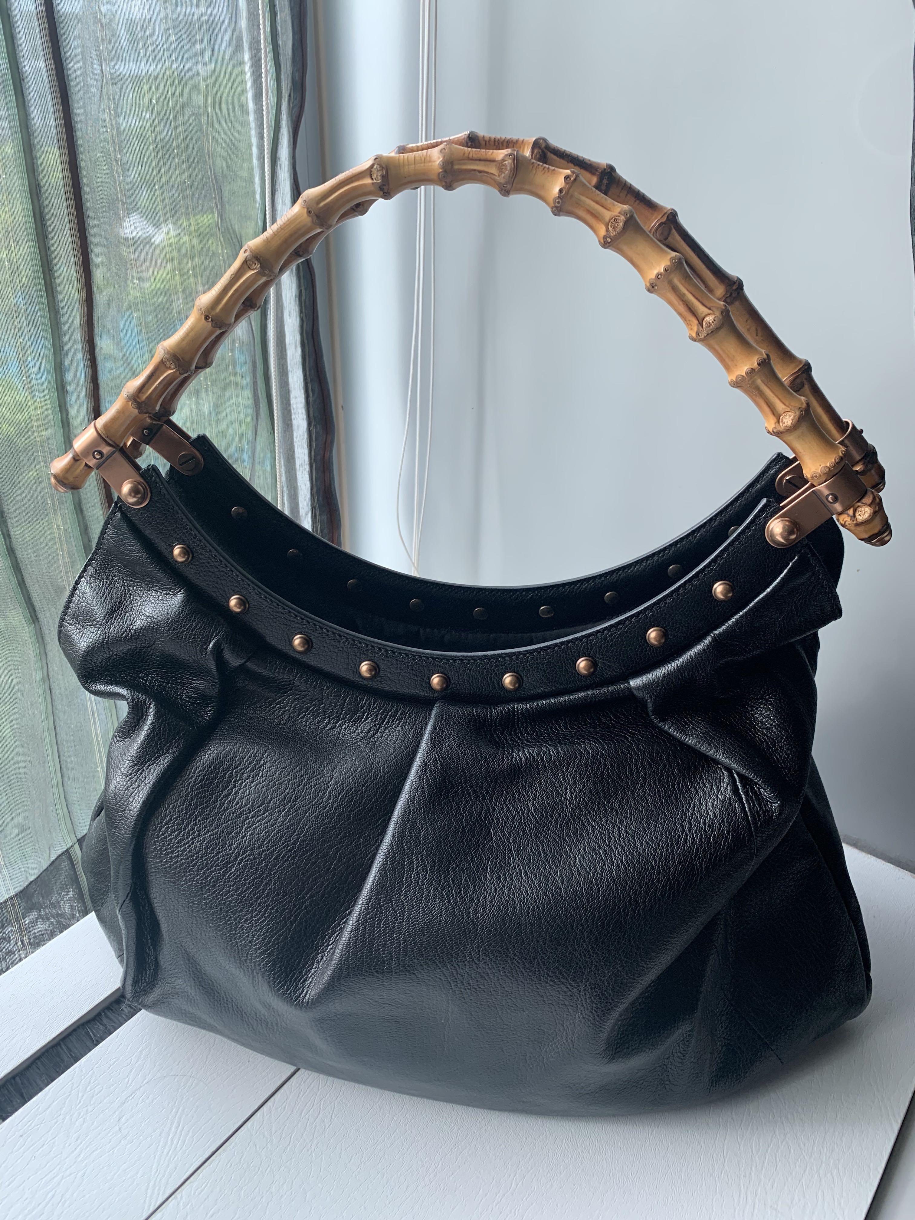 Gucci hobo bamboo handles authentic, Women's Fashion, Bags & Wallets
