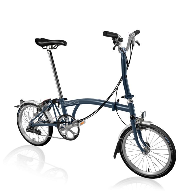 H6L Tempest Blue Brompton BIke. Comes with Brompton Tool Kit