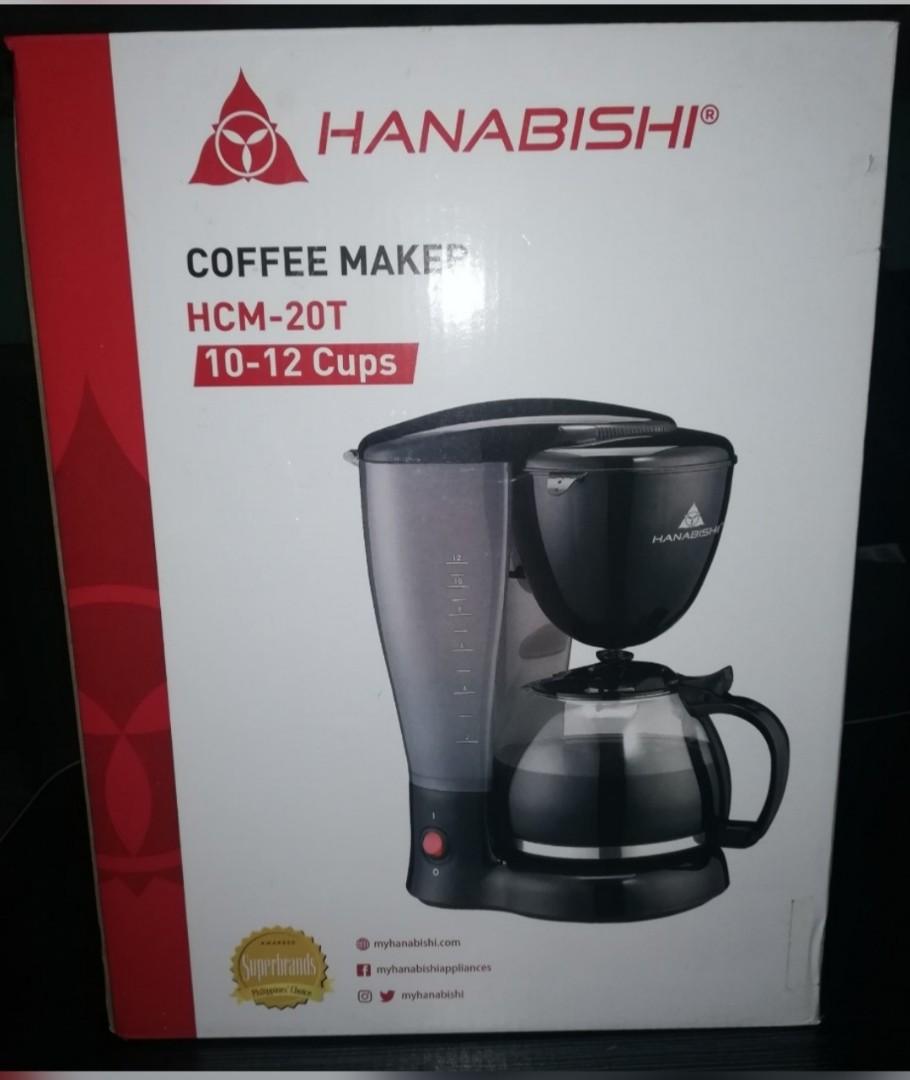 Hanabishi Coffee Maker, TV & Home Appliances, Kitchen Appliances
