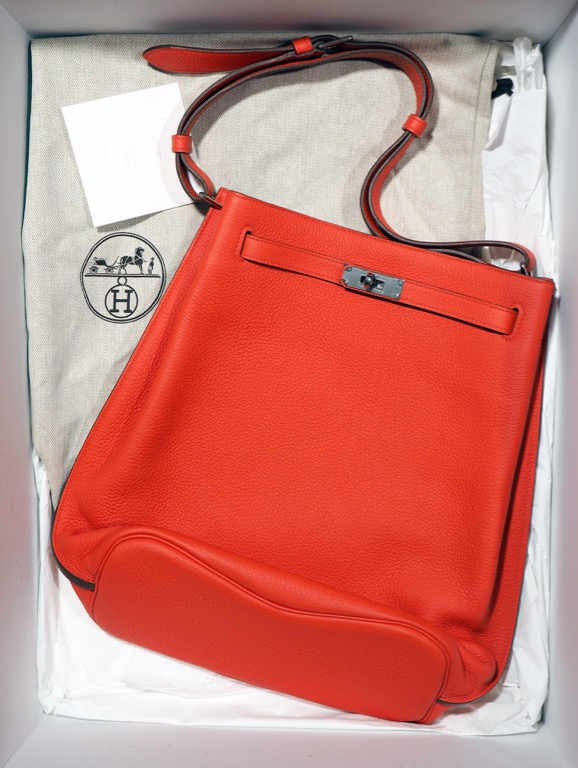 colour capucine hermes