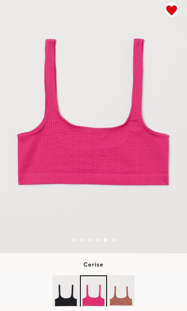Hu0026m Hot Pink bikini top, Women's Fashion, Swimwear, Bikinis u0026 Swimsuits on  Carousell