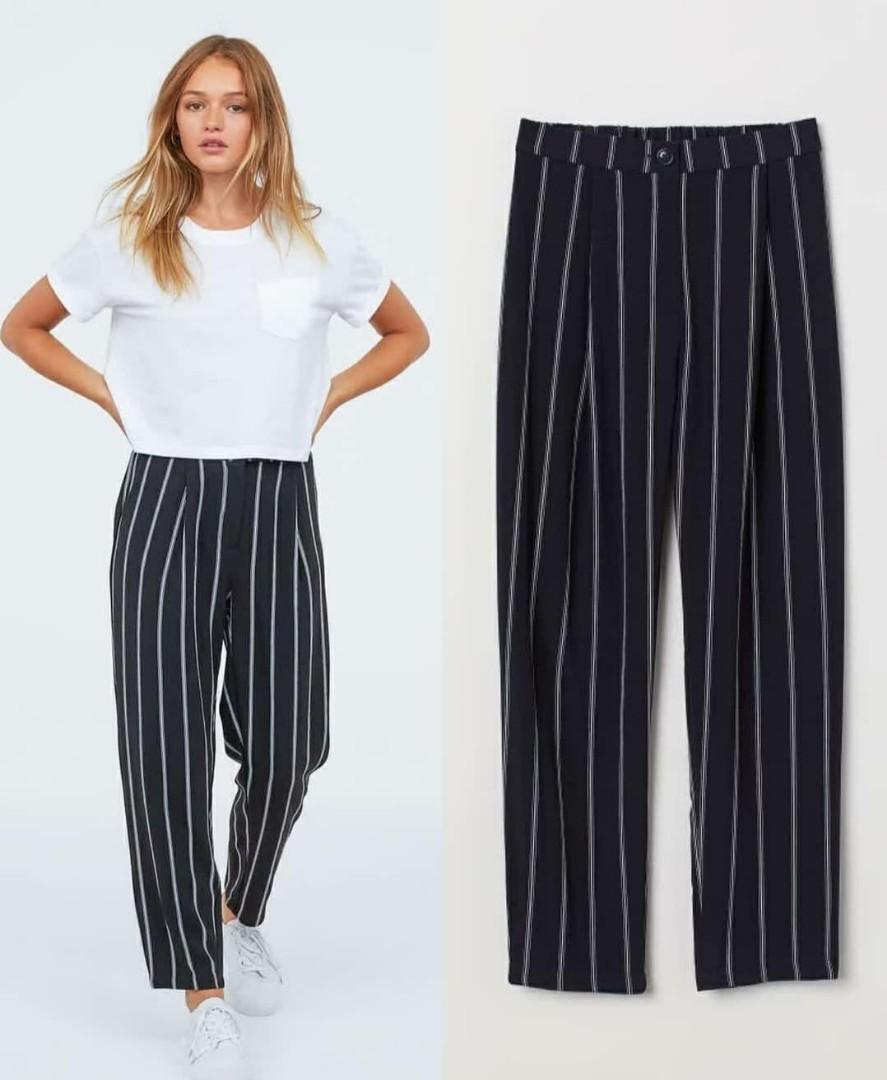 H\u0026M Women's Wide Pants, Fesyen Wanita 