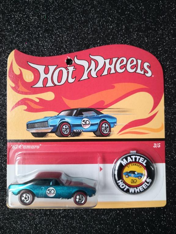 67 camaro hot wheels 50th anniversary top