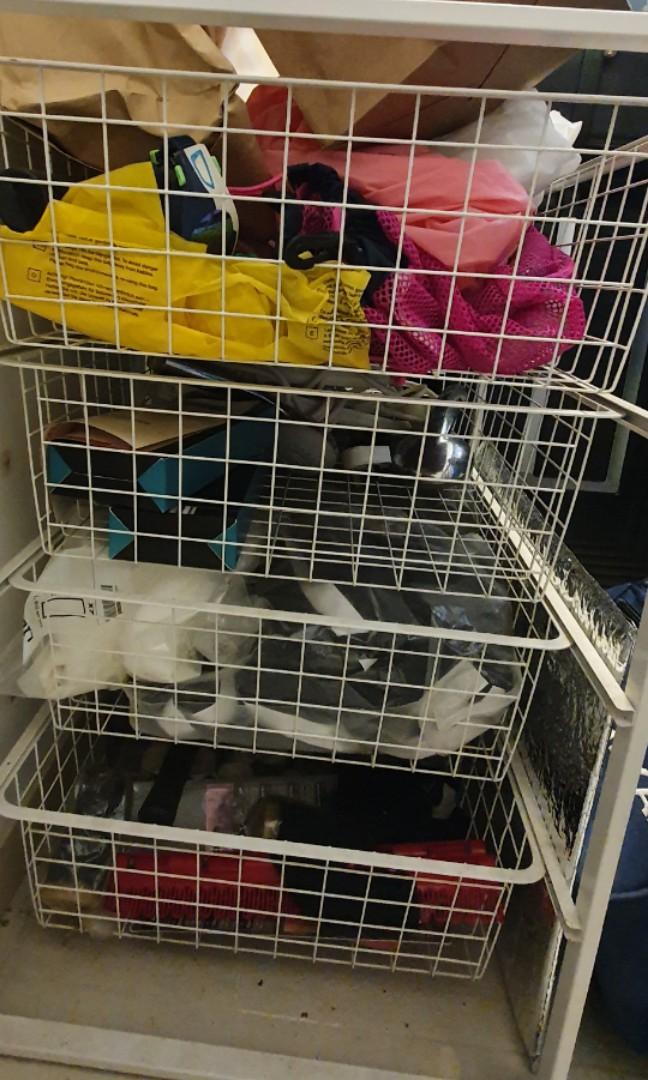 Ikea storage shelves (3 pieces), Furniture & Home Living, Furniture