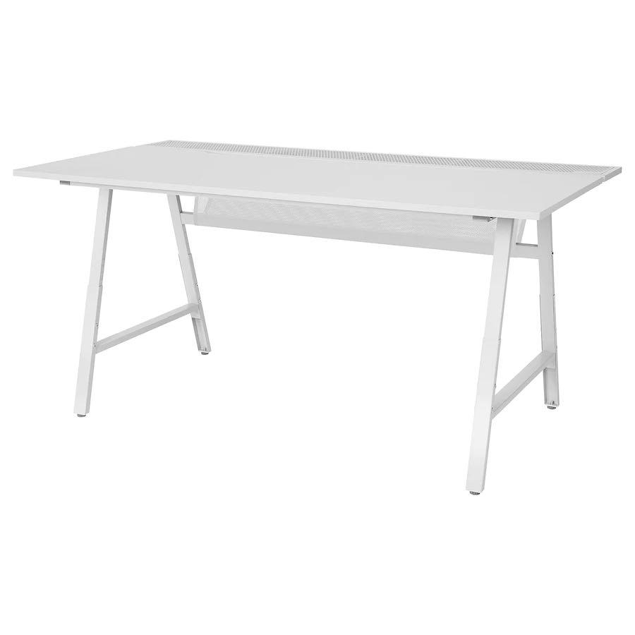 IKEA X ROG UTESPELARE gaming desk grey, Furniture & Home Living