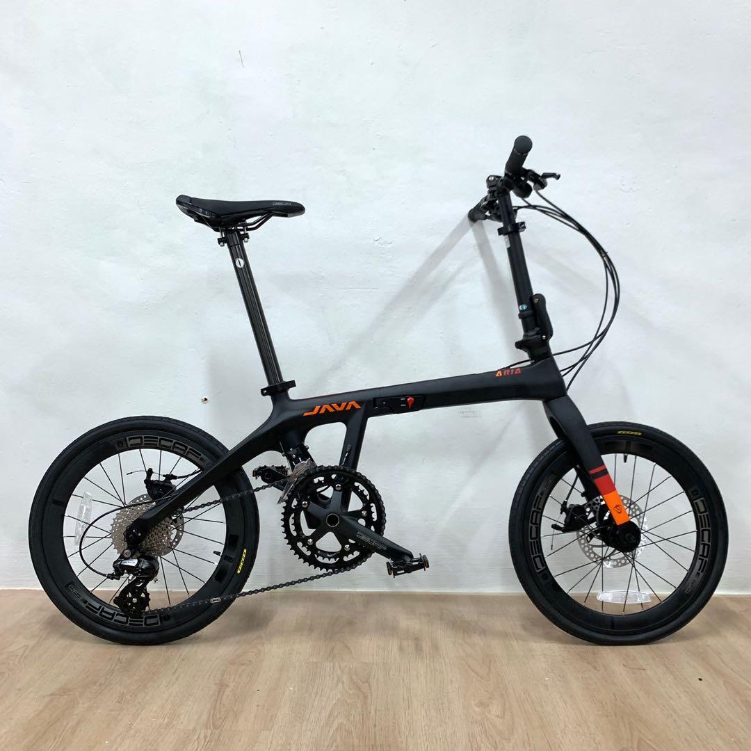 Java aria sales carbon folding bike