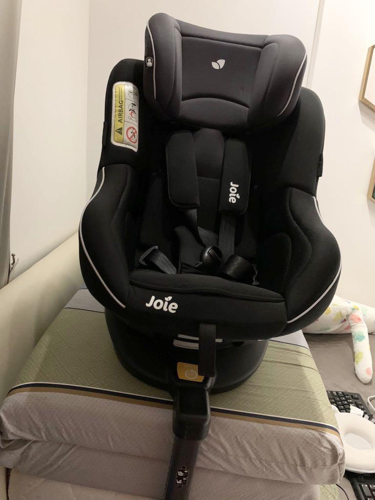 Joie Spin 360 Car Seat in Two Tone Black Babies Kids Going Out Car Seats on Carousell