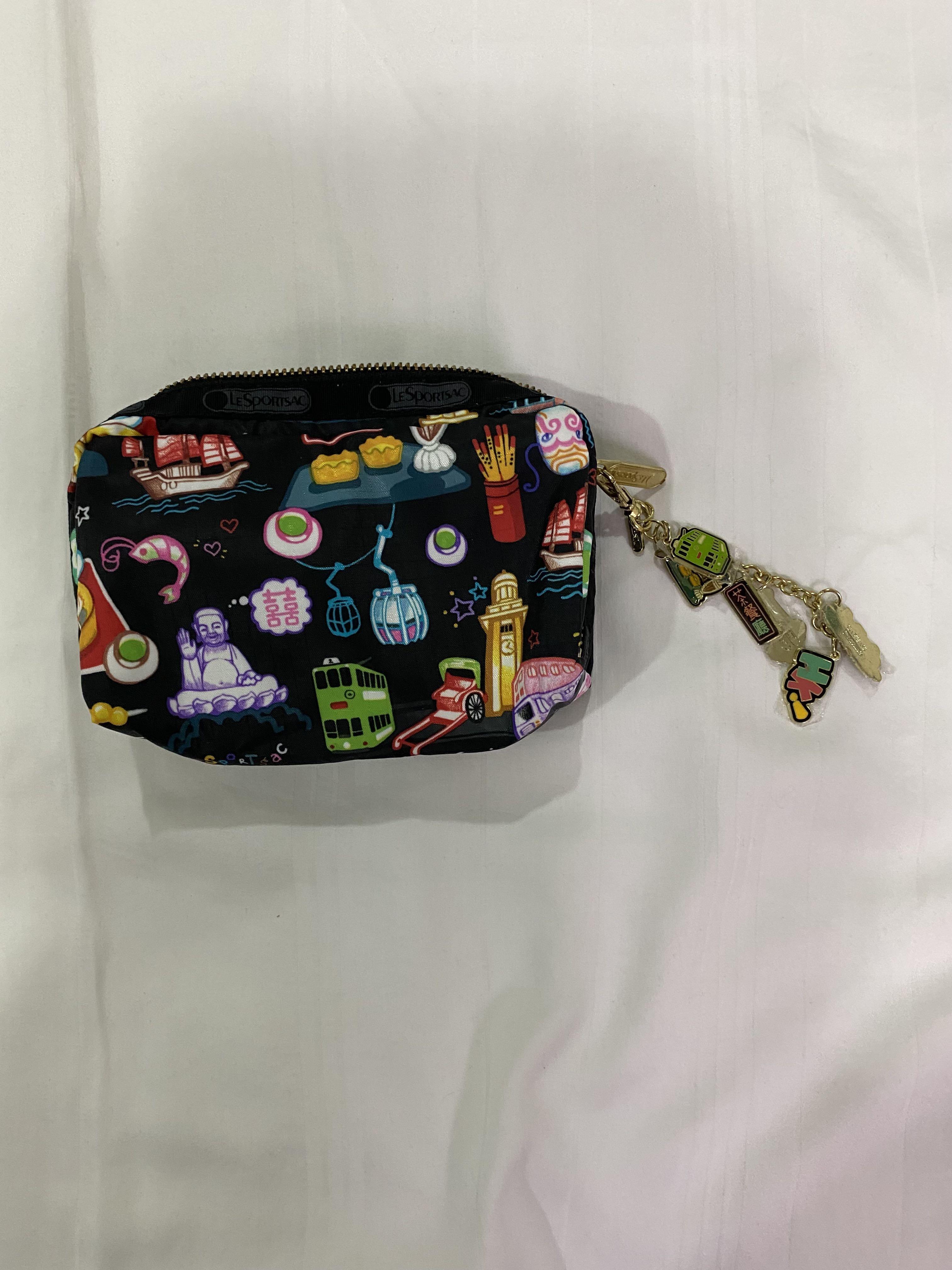 Limited Edition Hong Kong LeSportsac pouch, Women's Fashion, Bags