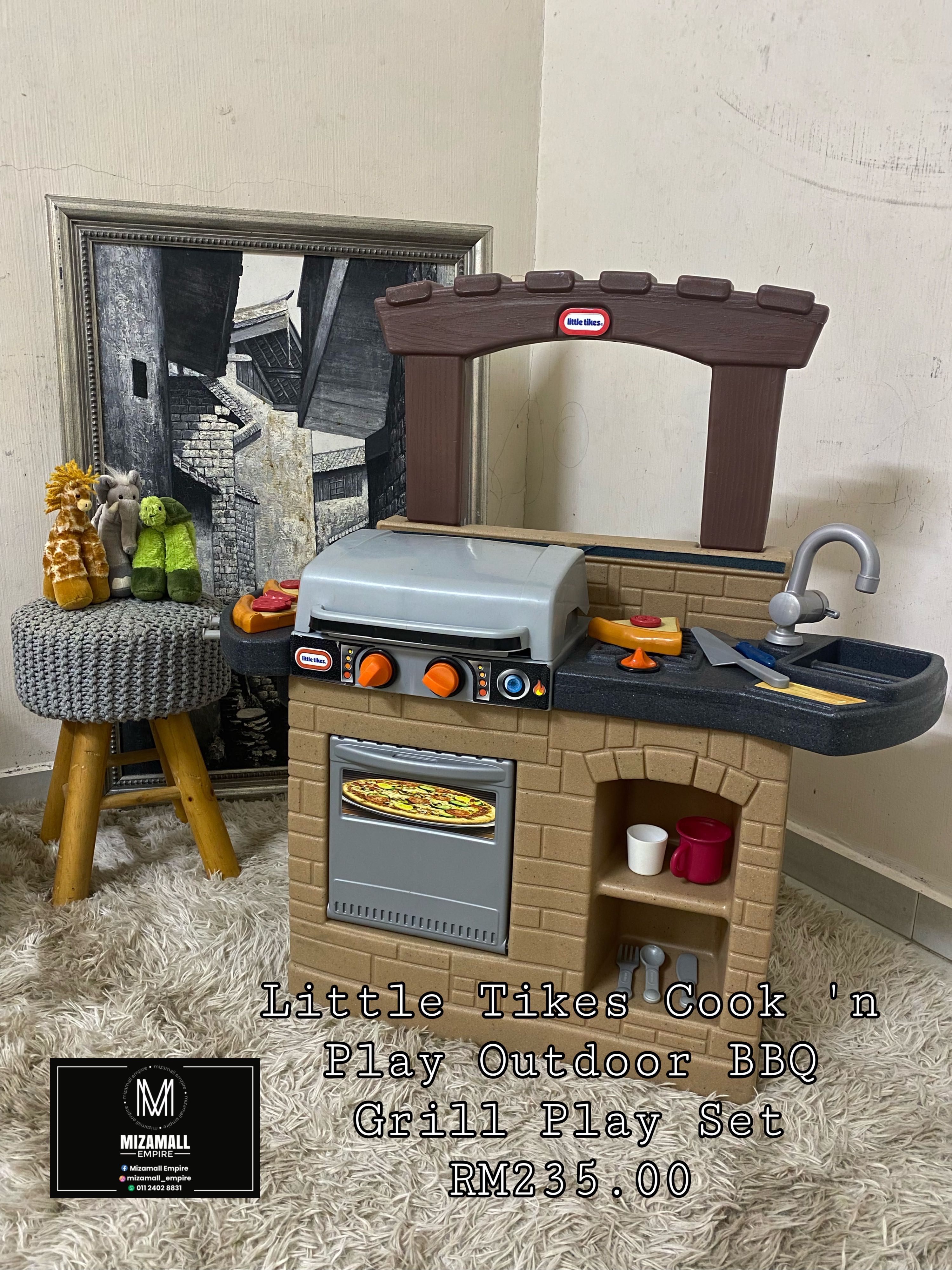 Little tikes cook n on sale play outdoor bbq