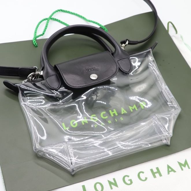 Longchamp Transparent Bag Women s Fashion Bags Wallets Cross body Bags on Carousell