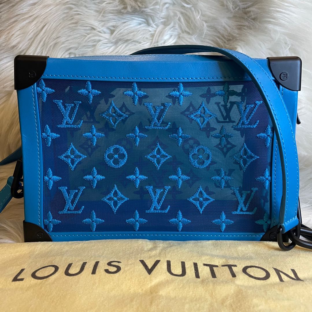 LV Men s Blue Soft Trunk Luxury Bags Wallets on Carousell
