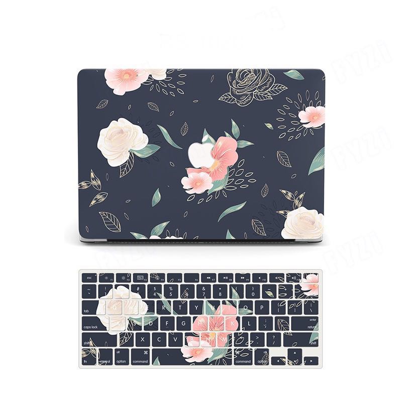 macbook air floral case