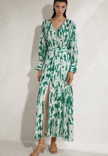 Massimo Dutti long dress, Fesyen Wanita 