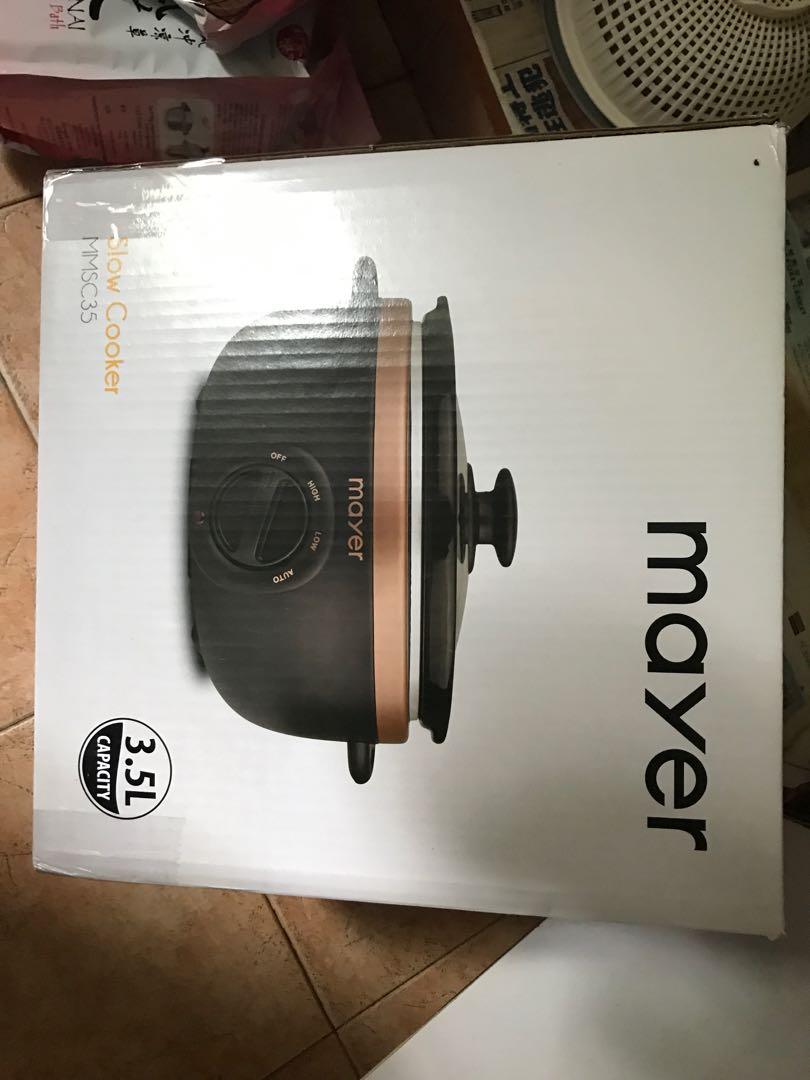 Mayer MMSC35 3.5L Slow Cooker, TV & Home Appliances, Kitchen