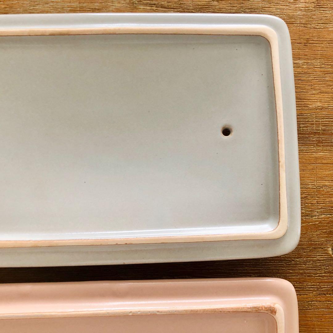 Set of 2 Microwavable Ceramic Plates for Grilling Fish, Furniture