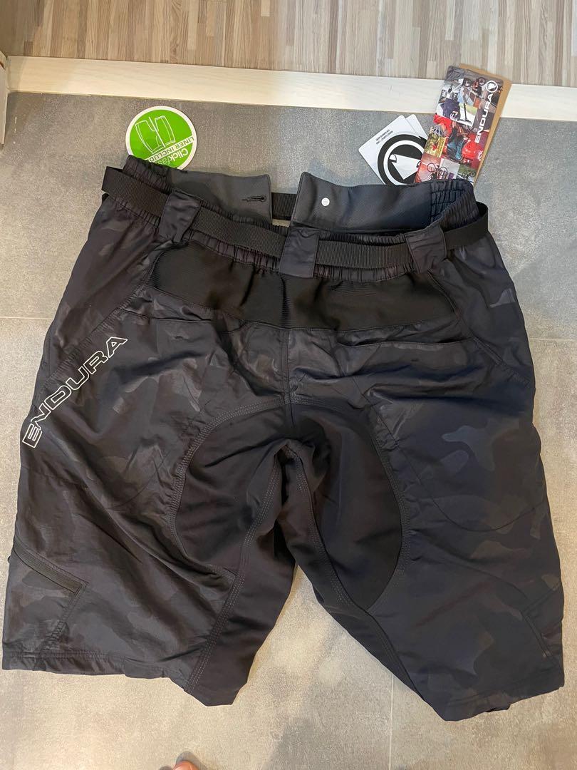 MTB Endura Hummvee Short II with Liner black camouflage