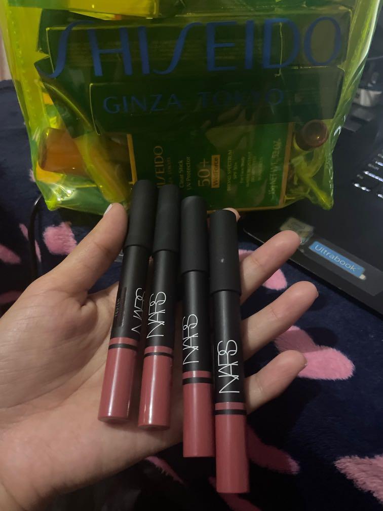 Nars lip pencil authentic (Category: Makeup) located in Marikina City. Submitted by chummybub (Listing ID 1125063383, Image 1). Description: 500 each / take all for 1800 Authentic Nars lip pencil Bought in the US SRP 1,500.