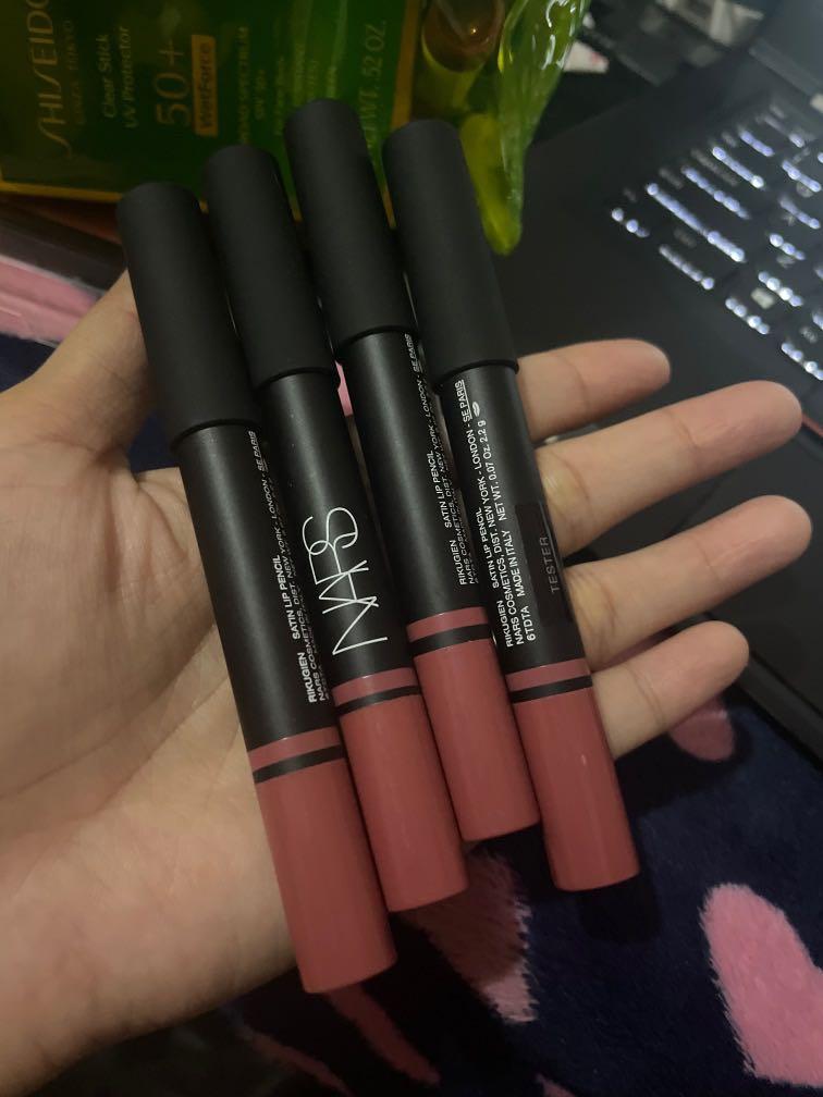 Nars lip pencil authentic (Category: Makeup) located in Marikina City. Submitted by chummybub (Listing ID 1125063383, Image 2). Description: 500 each / take all for 1800 Authentic Nars lip pencil Bought in the US SRP 1,500.