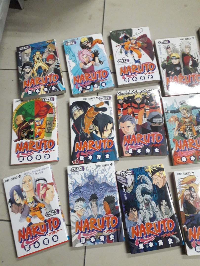 Naruto Raw Japanese Manga Hobbies Toys Books Magazines Comics Manga On Carousell