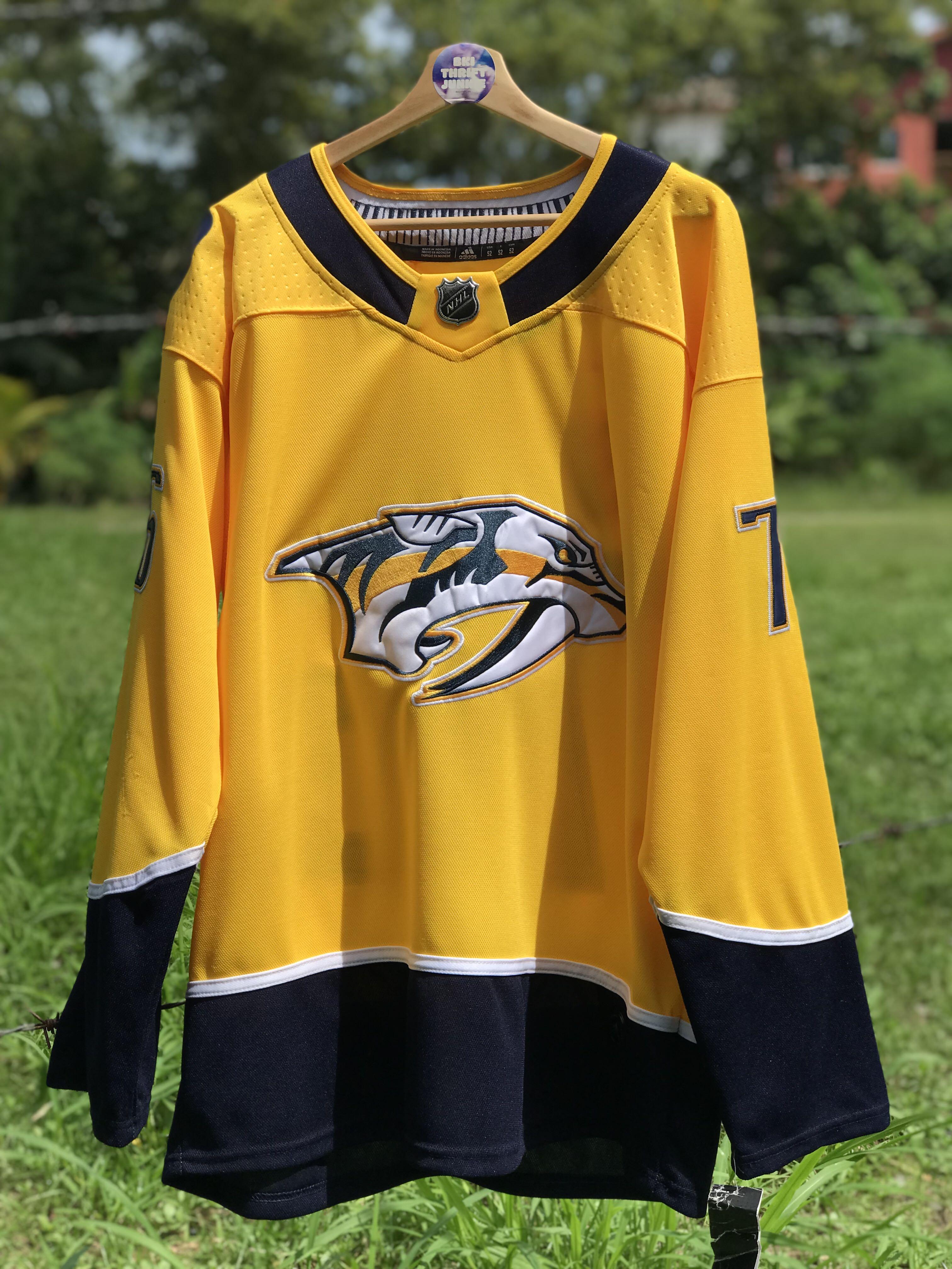 NHL Predators Jersey Tags Adidas Ice Hockey Deadstock Hiphop