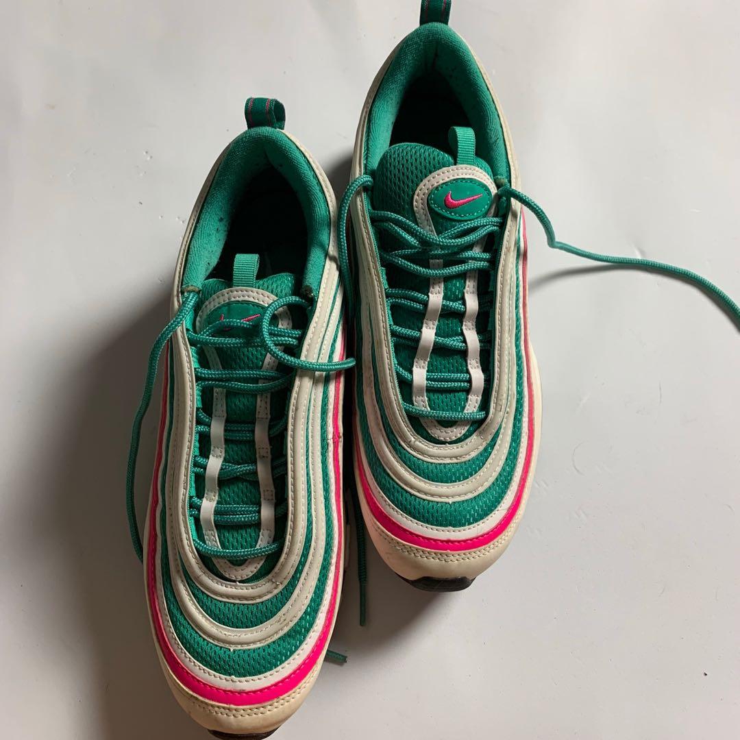 Nike air max 97 green pink hotsell