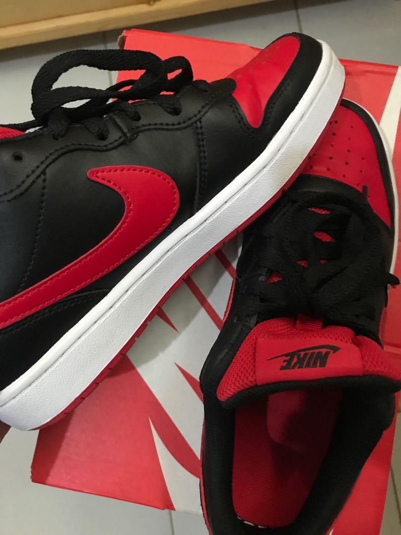 Nike Court Borough Low 2 GS (Size 38), Fesyen Pria, Sepatu , Sneakers di  Carousell