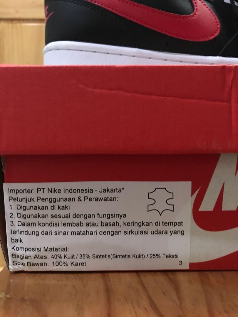 Nike Court Borough Low 2 GS (Size 38), Fesyen Pria, Sepatu , Sneakers di  Carousell
