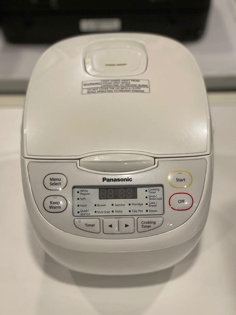Panasonic SRCN108WSH Fuzzy Logic Rice Cooker (1.0L), TV & Home