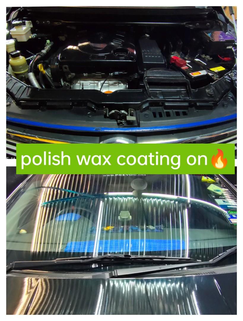 Polish wax cermin coating kereta/motor, Auto Accessories on Carousell
